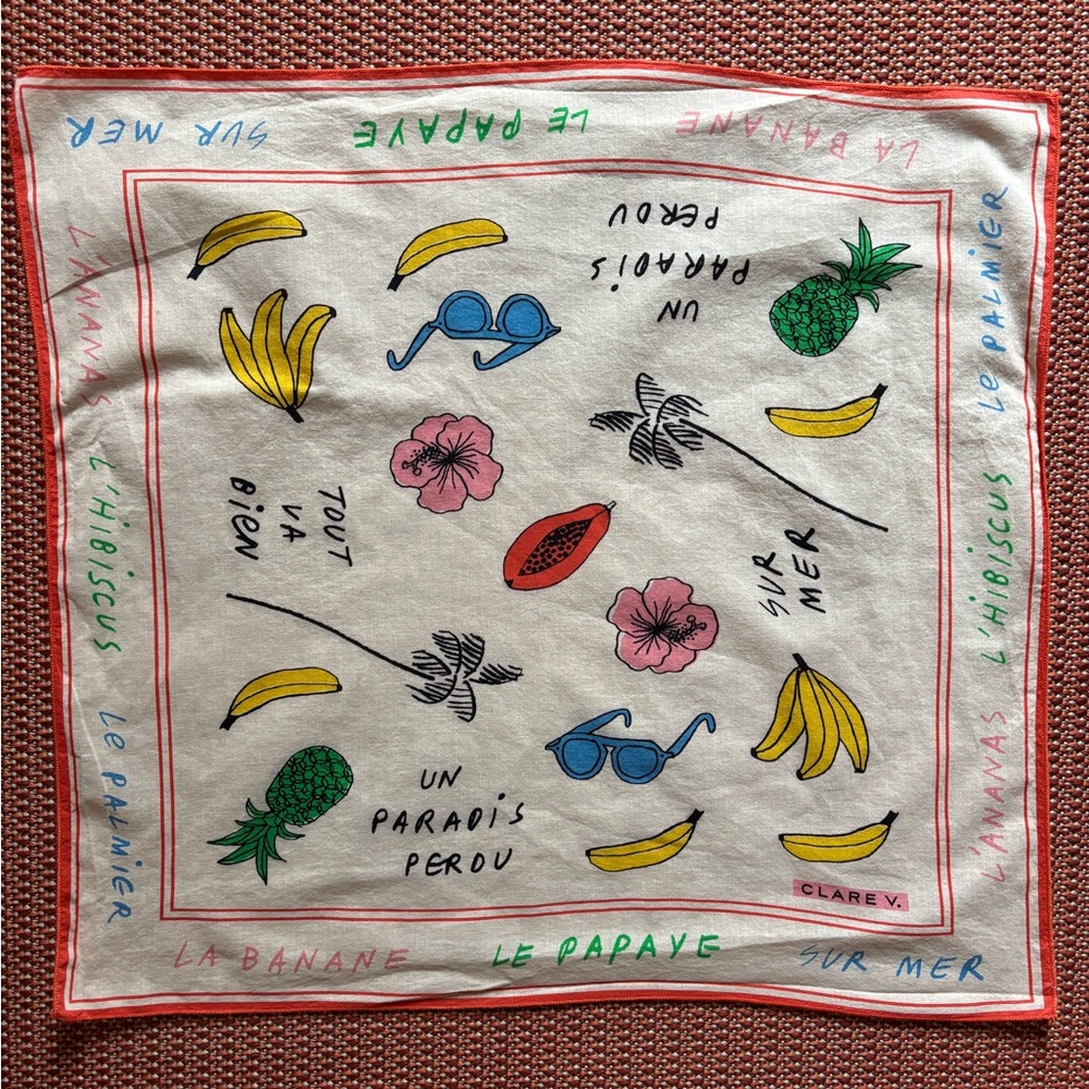 Clare V. Paradis Bandana